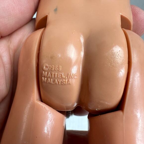 Mattel 1968 Ken Doll Disney Beauty & The Beast Prince Adam Barbie Rooted Hair - Picture 7 of 13